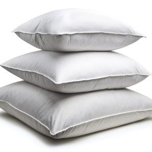 White Goose Feather Cushion