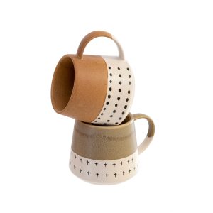 Doodle Mugs | Set of 2