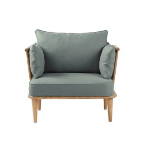 Marina club chair aqua cushions